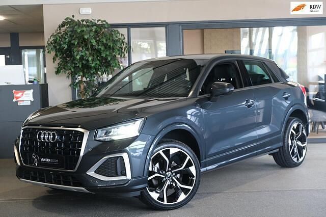 Grijs Gebruikt 2021 Audi Q2 S-Line SUV | € 26.950 (Goede deal) - Afbeelding 1/4