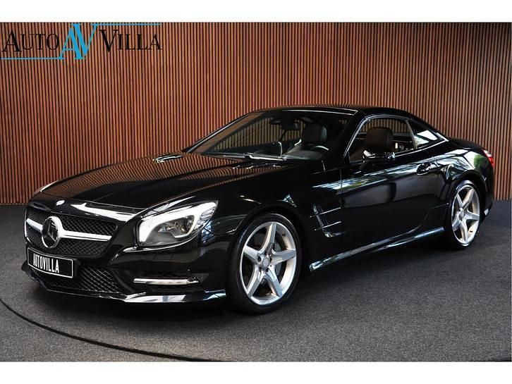 Zwart Gebruikt 2012 Mercedes SL500 AMG line Cabriolet | € 47.750 - Afbeelding 1/4