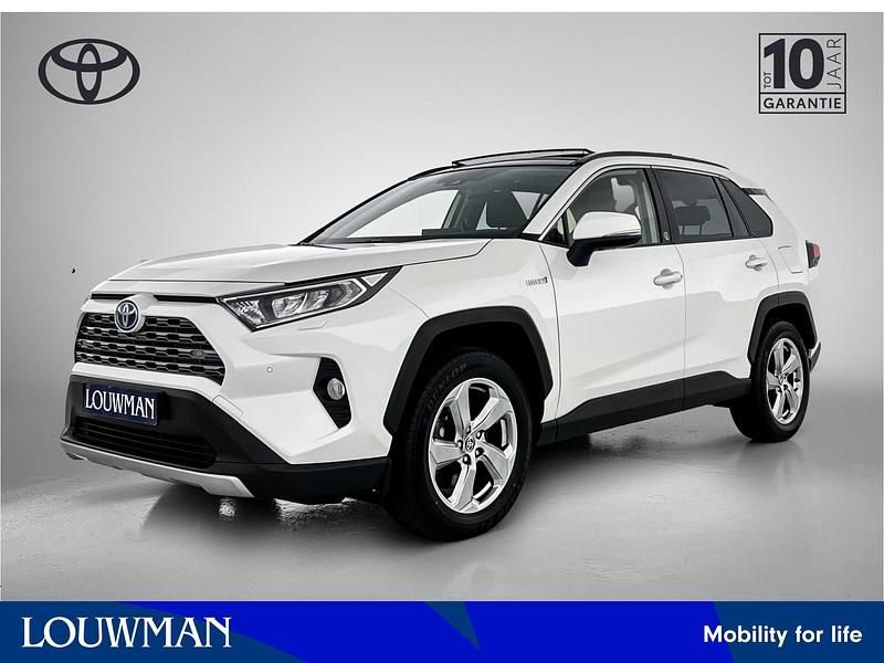 Wit Gebruikt 2021 Toyota RAV4 Hybrid Style SUV | € 36.950 (Iets duurder) - Afbeelding 1/3
