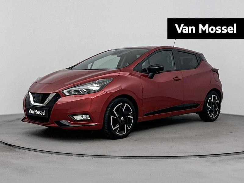 Rood Occasion 2022 Nissan Micra Hatchback | € 13.435 (Eerlijke prijs) - Afbeelding 1/4