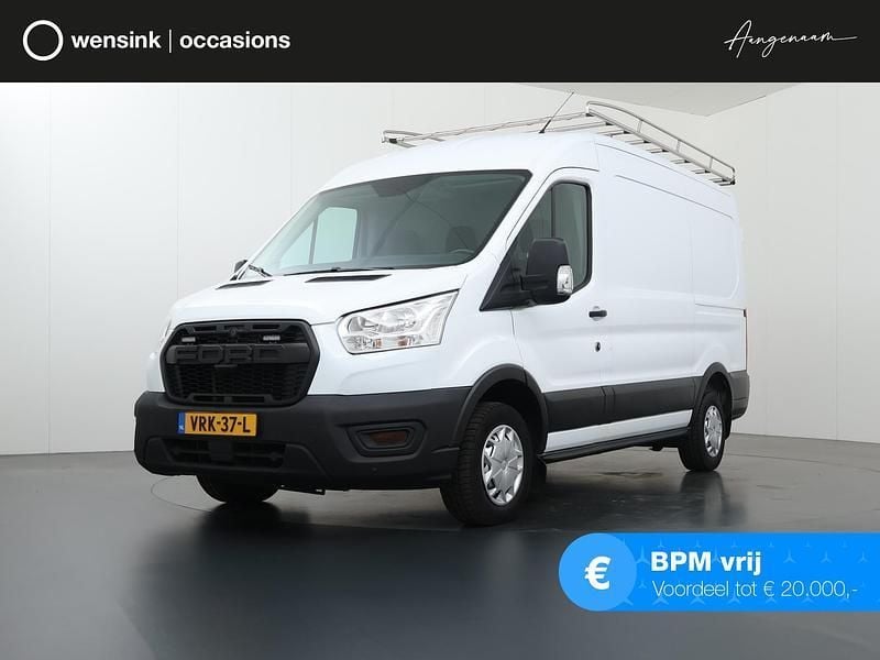 Wit Gebruikt 2020 Ford Transit Trend Van | € 18.445 (Eerlijke prijs) - Afbeelding 1/4