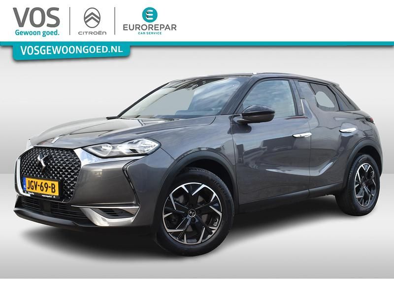 Grijs Gebruikt 2019 DS Automobiles DS3 Crossback So Chic SUV | € 15.395 (Super prijs) - Afbeelding 1/4
