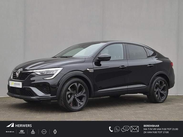 Black metallic (tegxa) Occasion 2023 Renault Arkana R.S. SUV | € 23.435 (Goede deal) - Afbeelding 1/4
