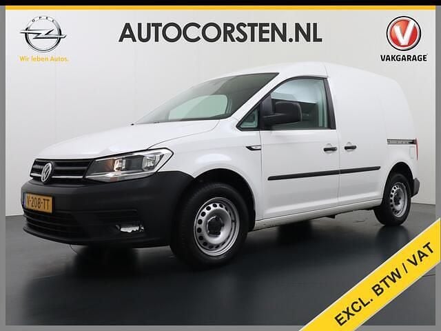 Wit Gebruikt 2019 VW Caddy Comfortline MPV | € 9.695 (Super prijs) - Afbeelding 1/4