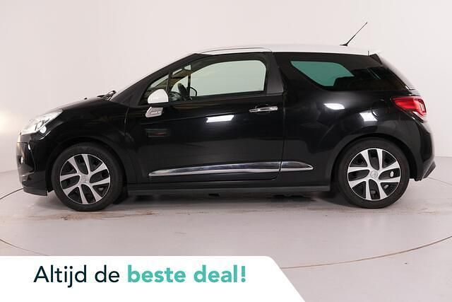 Zwart Gebruikt 2013 Citroën DS3 Chic Hatchback | € 4.795 (Eerlijke prijs) - Afbeelding 1/4