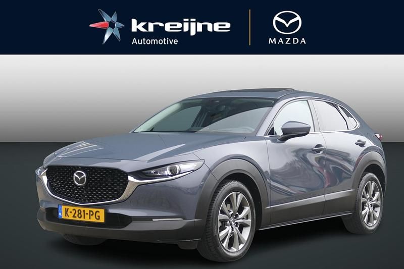 Grijs Occasion 2021 Mazda CX-30 Luxury SUV | € 19.925 (Goede deal) - Afbeelding 1/4