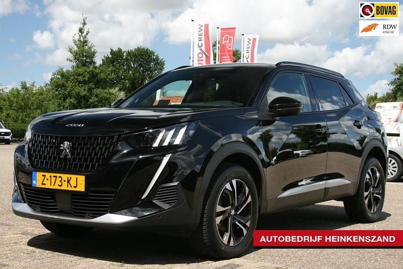 Zwart Gebruikt 2023 Peugeot 2008 GT SUV | € 23.450 (Goede deal) - Afbeelding 1/4