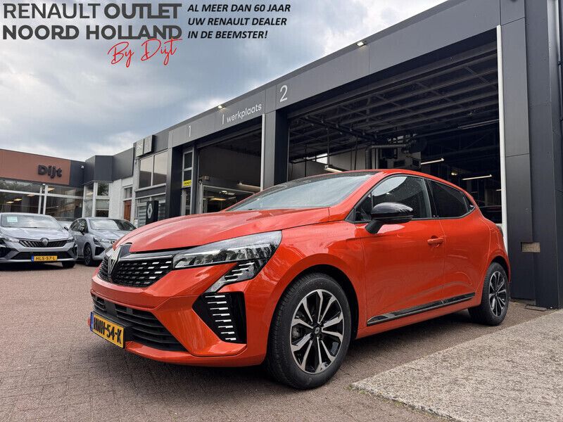 Oranje Gebruikt 2024 Renault Clio V Techno Hatchback | € 19.895 (Eerlijke prijs) - Afbeelding 1/4