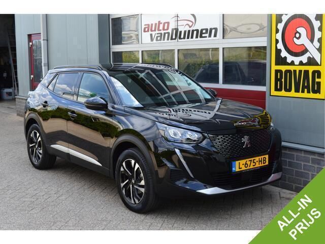 Zwart Gebruikt 2021 Peugeot 2008 Allure SUV | € 20.745 (Eerlijke prijs) - Afbeelding 1/4