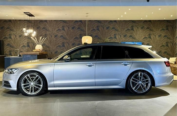 Occasion Audi A6 S-Line 191 PK (140 kW) 2018 Zilver (metallic) Stationwagen