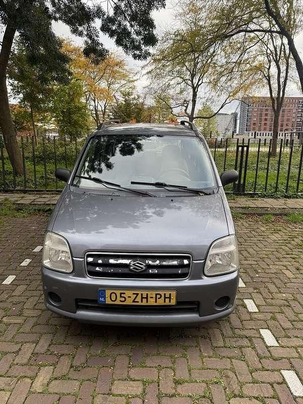 Grijs Gebruikt 2008 Suzuki Wagon R+ Comfort Stationwagen | € 2.500 (Duur) - Afbeelding 1/4