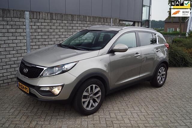 Grijs Gebruikt 2014 Kia Sportage SUV | € 9.650 (Goede deal) - Afbeelding 1/4