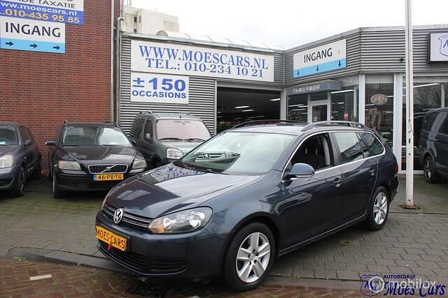 Grijs Gebruikt 2010 VW Golf VI Comfortline Stationwagen | € 4.950 (Eerlijke prijs) - Afbeelding 1/4