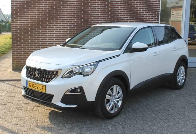 Wit Gebruikt 2017 Peugeot 3008 Active SUV | € 13.750 (Eerlijke prijs) - Afbeelding 1/4