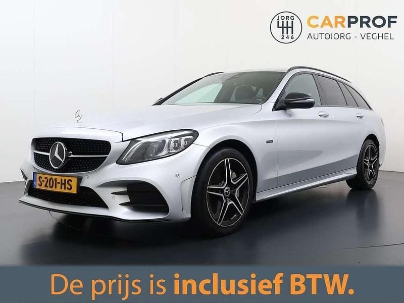Grijs Gebruikt 2021 Mercedes C300e Business Stationwagen | € 27.995 (Eerlijke prijs) - Afbeelding 1/4