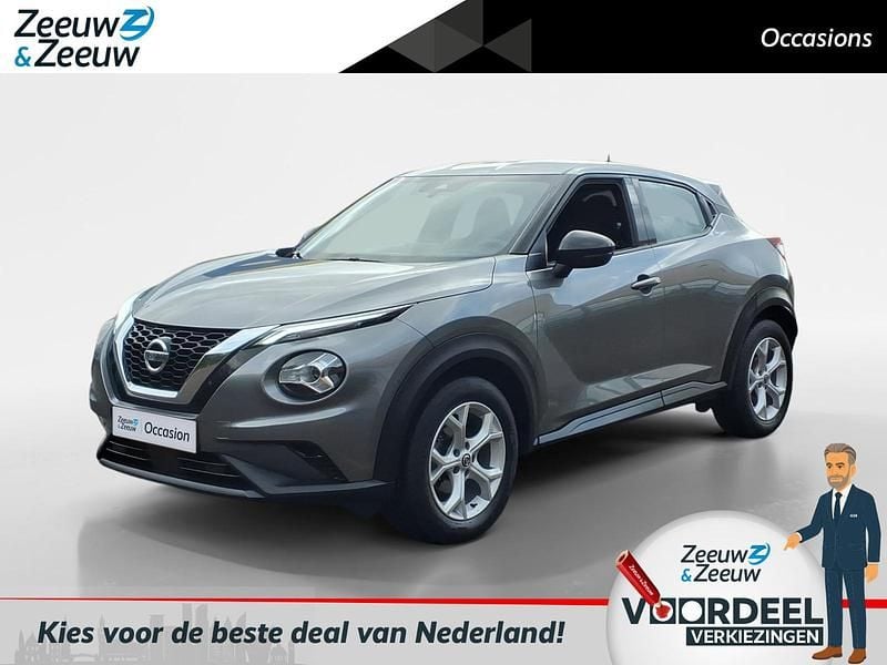 Dark grey m Gebruikt 2020 Nissan Juke Acenta SUV | € 15.895 (Eerlijke prijs) - Afbeelding 1/4