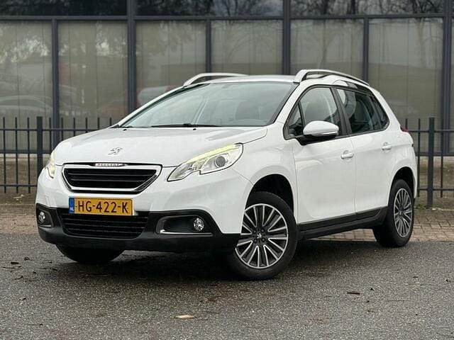 Wit Gebruikt 2015 Peugeot 2008 Active SUV | € 6.250 (Super prijs) - Afbeelding 1/4