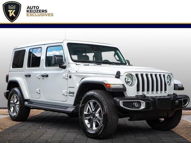 Wit Gebruikt 2020 Jeep Wrangler Unlimited SUV | € 69.900 - Afbeelding 1/4