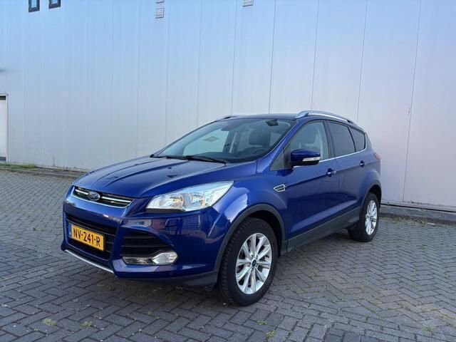 Blauw Gebruikt 2016 Ford Kuga Titanium SUV | € 10.999 (Super prijs) - Afbeelding 1/4