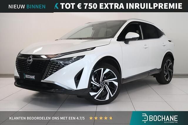 Wit Gebruikt 2025 Nissan Qashqai Tekna+ SUV | € 39.900 (Goede deal) - Afbeelding 1/4