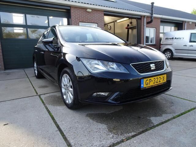 Occasion Seat Leon ST Business 105 PK (77 kW) 2014 Zwart Stationwagen