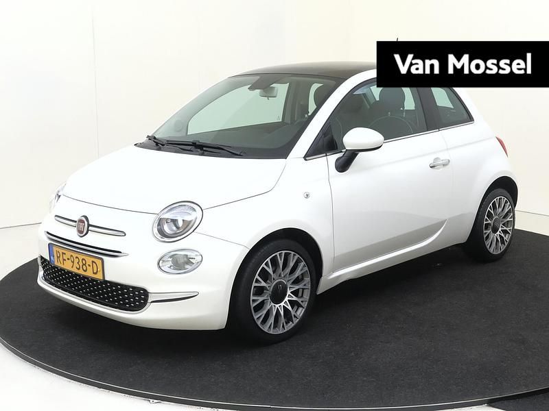 Wit Gebruikt 2017 Fiat 500 Lounge Hatchback | € 10.735 (Eerlijke prijs) - Afbeelding 1/4