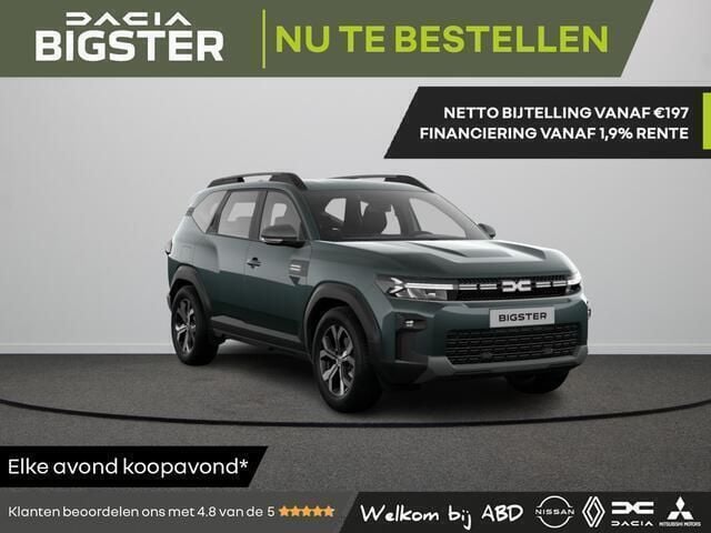 Cedar green (groen mica) Nieuw 2025 Dacia Bigster Expression SUV | € 36.575 (Goede deal) - Afbeelding 1/4