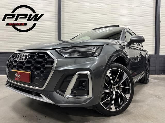 Grijs Gebruikt 2021 Audi Q5 S-Line SUV | € 32.850 (Goede deal) - Afbeelding 1/4