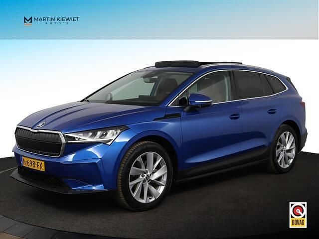 Blauw Gebruikt 2021 Skoda Enyaq iV SUV | € 20.999 (Eerlijke prijs) - Afbeelding 1/4