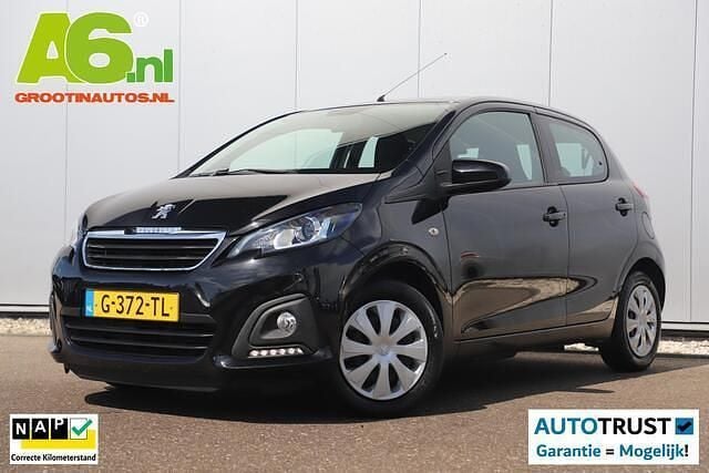 Zwart Gebruikt 2019 Peugeot 108 Active Hatchback | € 8.900 (Eerlijke prijs) - Afbeelding 1/4
