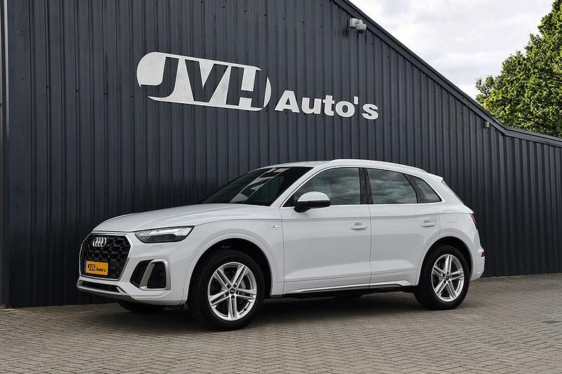 Wit Gebruikt 2021 Audi Q5 S-Line SUV | € 37.500 (Super prijs) - Afbeelding 1/4