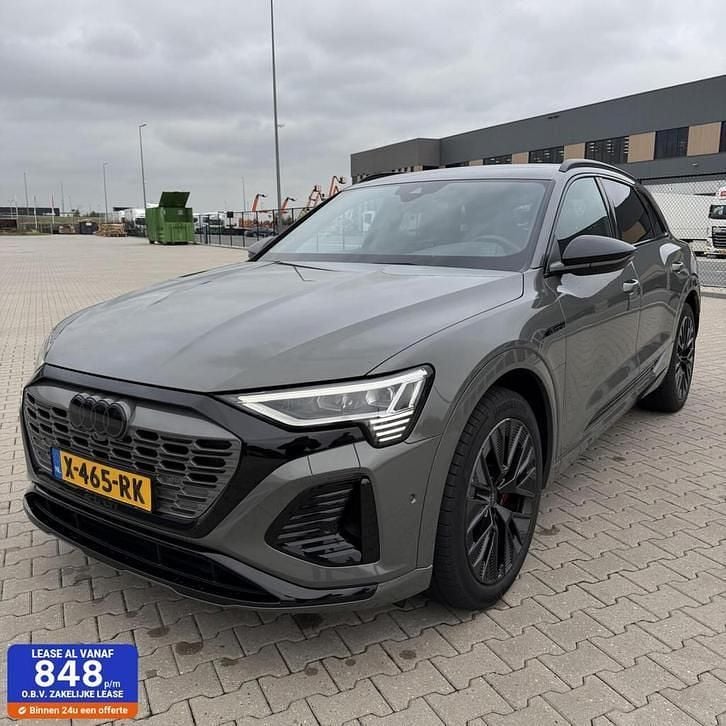 Grijs Gebruikt 2023 Audi Q8 e-tron SUV | € 52.950 (Eerlijke prijs) - Afbeelding 1/4