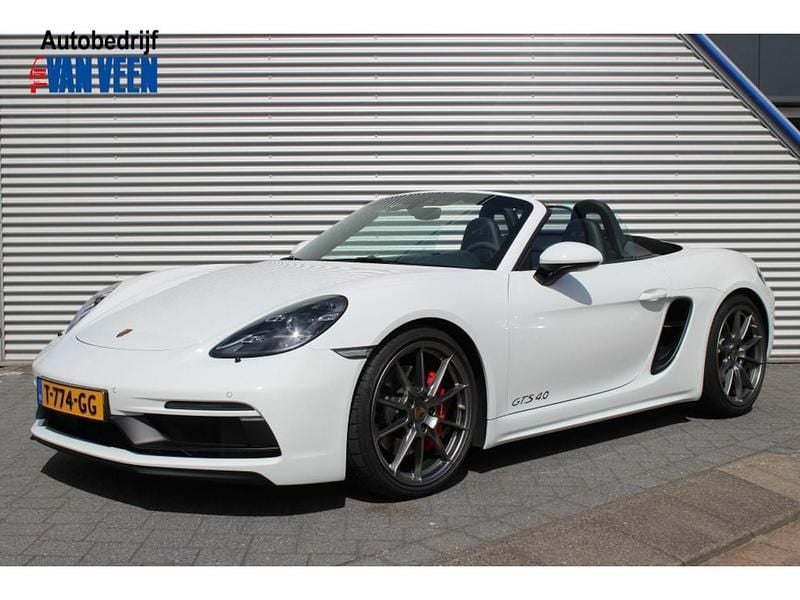 Occasion Porsche 718 Boxster GTS 400 PK (294 kW) 2021 Wit Cabriolet