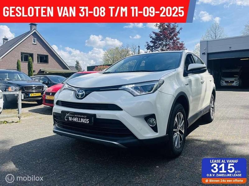 Wit Gebruikt 2017 Toyota RAV4 Hybrid Style SUV | € 19.450 (Eerlijke prijs) - Afbeelding 1/4