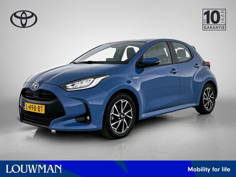 Blauw Gebruikt 2021 Toyota Yaris Hybrid Hatchback | € 20.945 (Eerlijke prijs) - Afbeelding 1/3