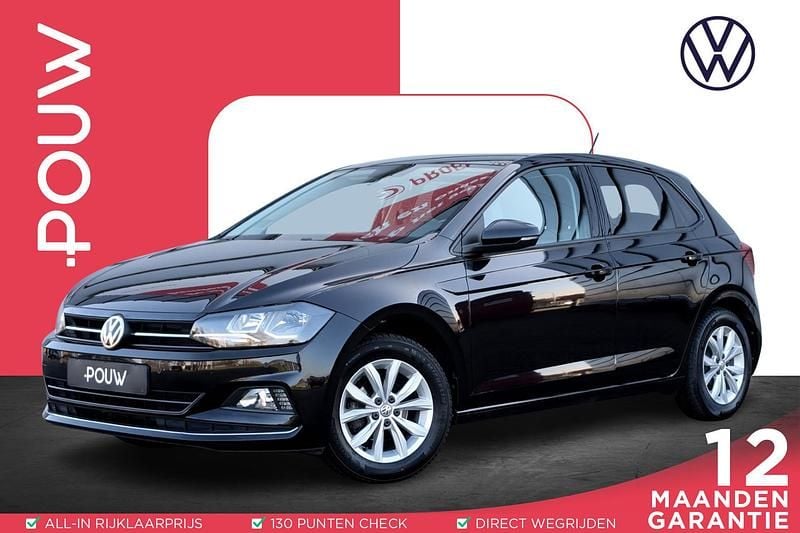 Zwart Gebruikt 2018 VW Polo Highline Hatchback | € 14.450 (Eerlijke prijs) - Afbeelding 1/4