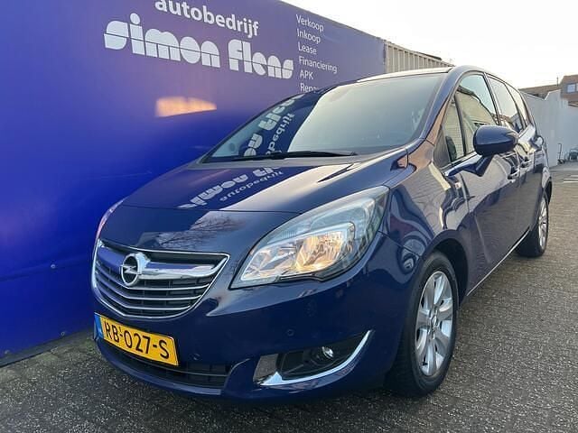 Blauw Occasion 2015 Opel Meriva Cosmo MPV | € 4.945 (Goede deal) - Afbeelding 1/4