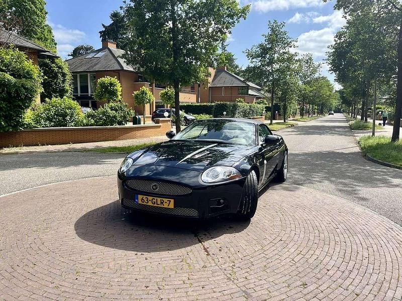 Zwart Occasion 2007 Jaguar XKR Cabriolet | € 24.950 (Super prijs) - Afbeelding 1/4
