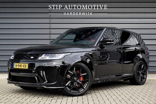 Zwart Gebruikt 2018 Land Rover Range Rover Sport SVR SUV | € 72.900 (Eerlijke prijs) - Afbeelding 1/4