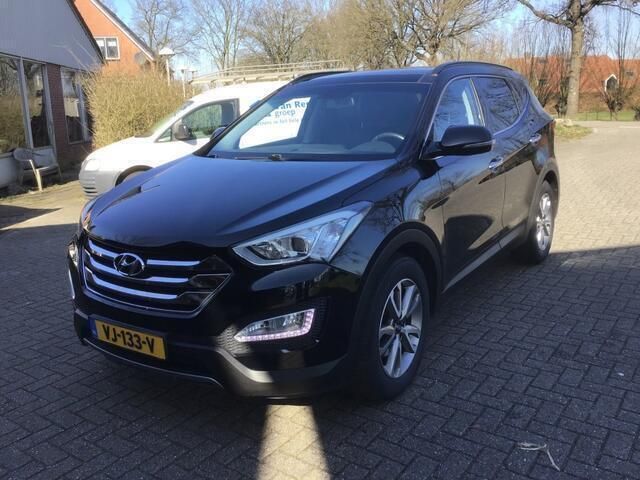 Zwart Gebruikt 2014 Hyundai Santa Fe SUV | € 11.500 - Afbeelding 1/4