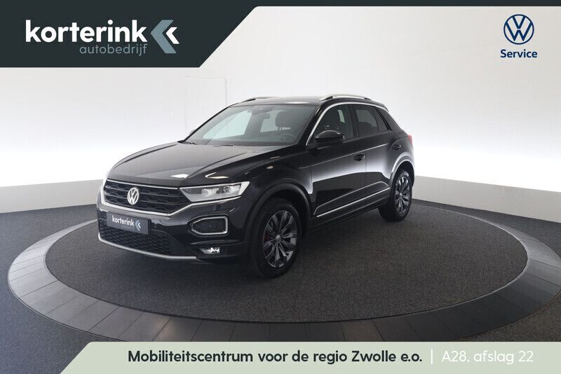 Zwart Gebruikt 2020 VW T-Roc Sport SUV | € 26.950 (Eerlijke prijs) - Afbeelding 1/4