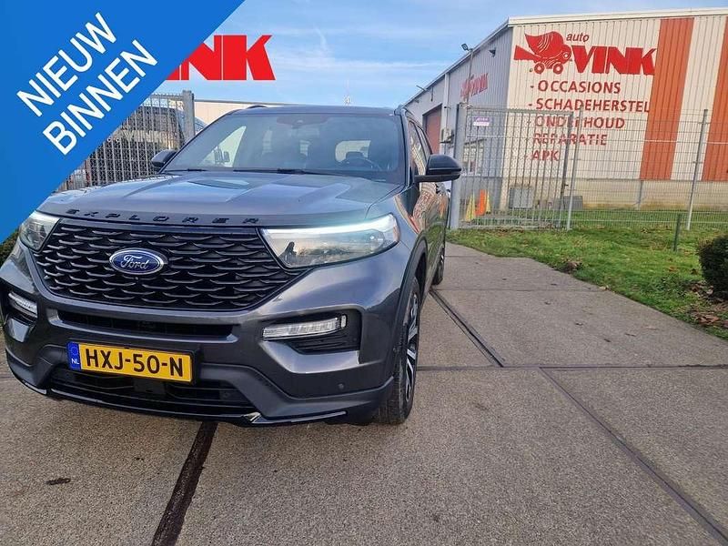 Grijs Occasion 2020 Ford Explorer ST-Line SUV | € 38.950 (Eerlijke prijs) - Afbeelding 1/4