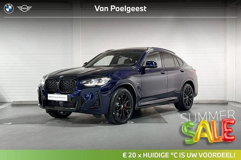 Blauw Gebruikt 2024 BMW X4 Executive SUV | € 69.900 (Goede deal) - Afbeelding 1/4