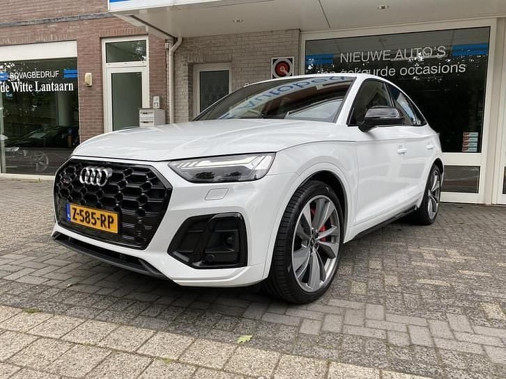 Wit Occasion 2021 Audi SQ5 S-Line SUV | € 69.950 (Duur) - Afbeelding 1/4