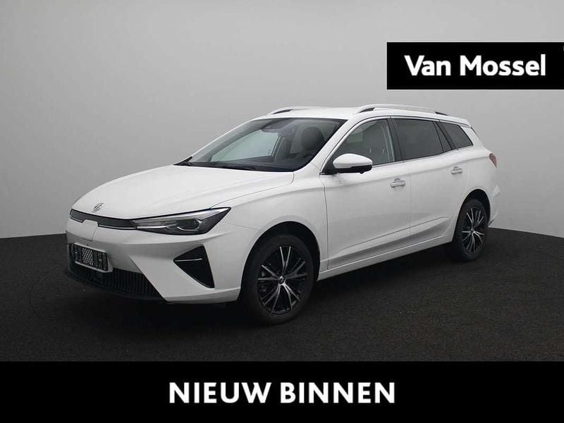 Wit Nieuw 2025 MG MG5 EV Luxury Stationwagen | € 32.150 (Super prijs) - Afbeelding 1/4