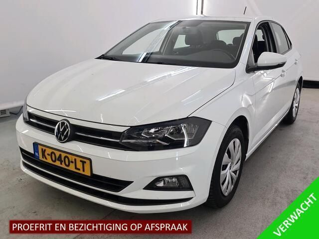 Wit Gebruikt 2021 VW Polo Comfortline Hatchback | € 14.900 (Goede deal) - Afbeelding 1/4