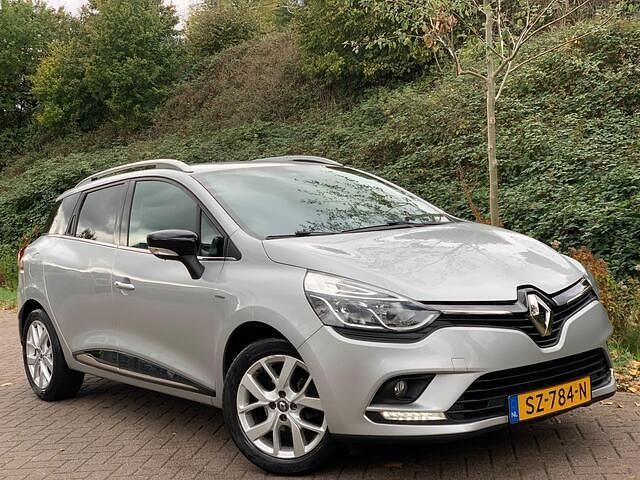 Grijs Gebruikt 2018 Renault Clio GrandTour LIMITED Stationwagen | € 7.700 (Eerlijke prijs) - Afbeelding 1/4
