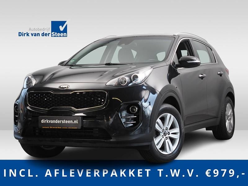 Zwart Gebruikt 2016 Kia Sportage First Edition SUV | € 11.500 (Eerlijke prijs) - Afbeelding 1/4