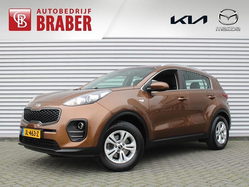 Bruin Gebruikt 2016 Kia Sportage Comfort SUV | € 13.995 (Goede deal) - Afbeelding 1/4