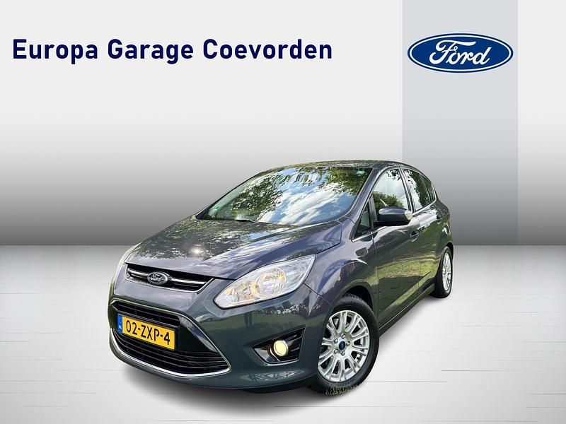 Grijs Gebruikt 2013 Ford C-MAX Titanium MPV | € 9.745 - Afbeelding 1/4